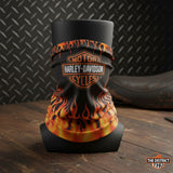 Blazing Flames Face Mask